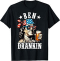 Funny Benjamin Franklin Ben Drankin USA Sunglasses