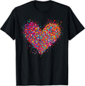 Valentine Colorful Confetti Heart Gat