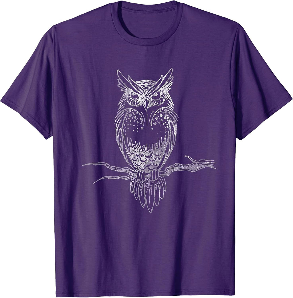 Owls and Birds of prey Barn owls tshirts