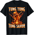 Tung Tung Tung Sahur is Calling Funny Italian Dab Dance T-Shirt