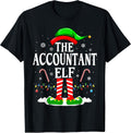 Accountant Elf Elf Christmas Pajamas