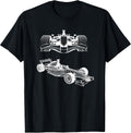 Der Rennwagen Silhouette Mechanischer Merch Store