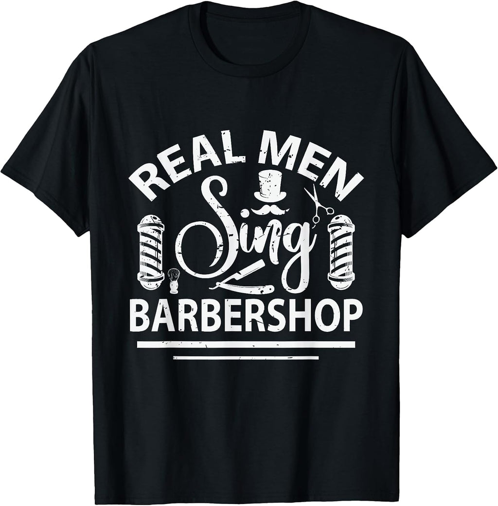 Real Men Barbershop Barber Gift