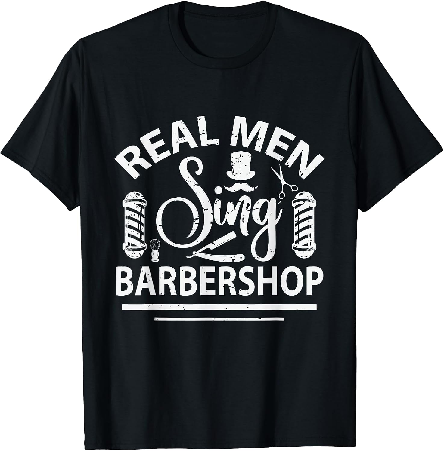 Real Men Barbershop Barber Gift