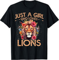 Lion Lover Girls Women Gifts