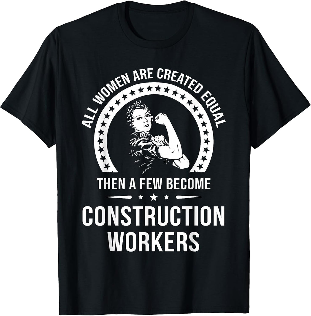 Construction Worker Shirt for Women | Construction Worker T-Shirt