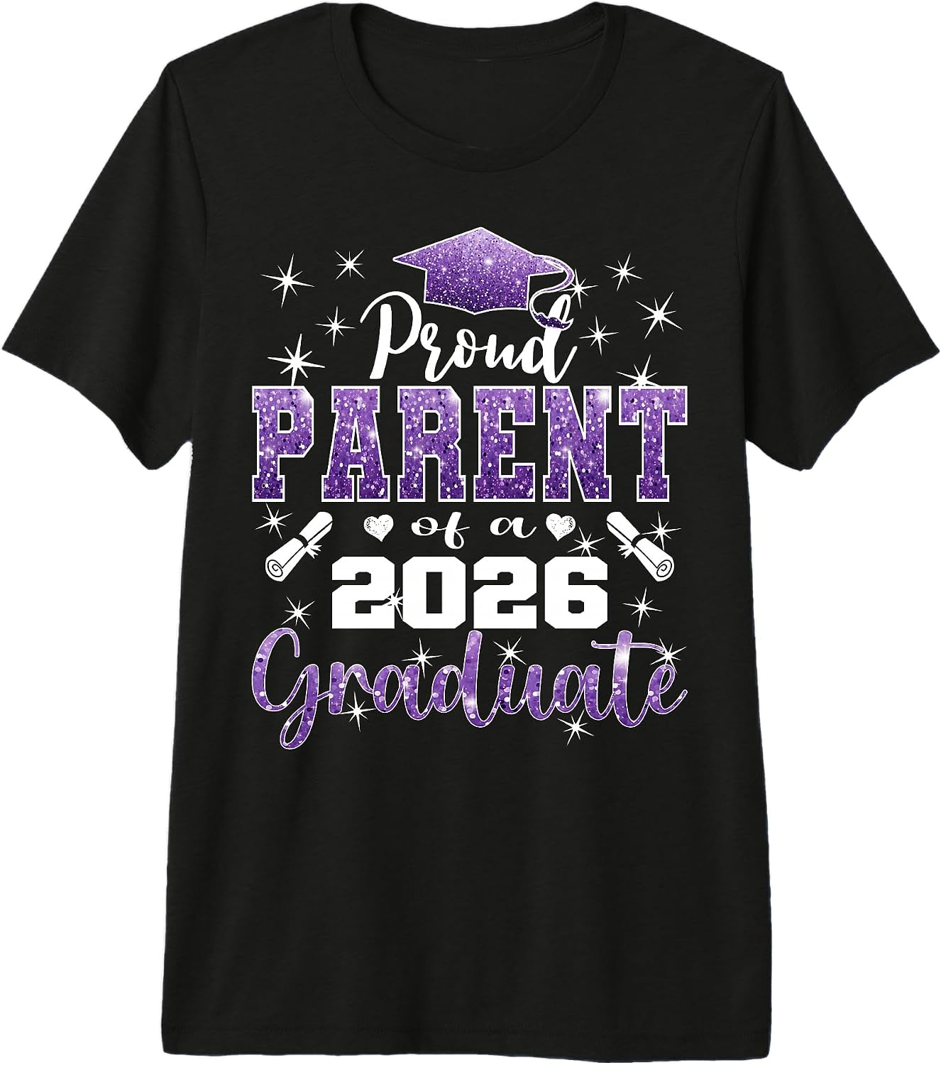 Graduation Class 2026 Graduate Proud Family Purple