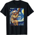 Funny Starry Night Sloth Lover