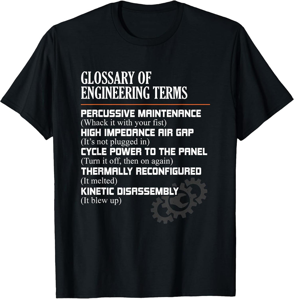Glossary of Engineering Humor Quote DressedForDuty