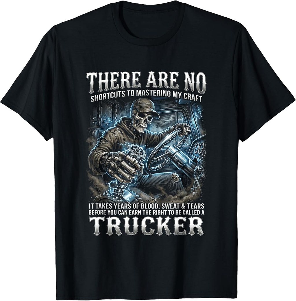 Skeleton Trucker Big Rig