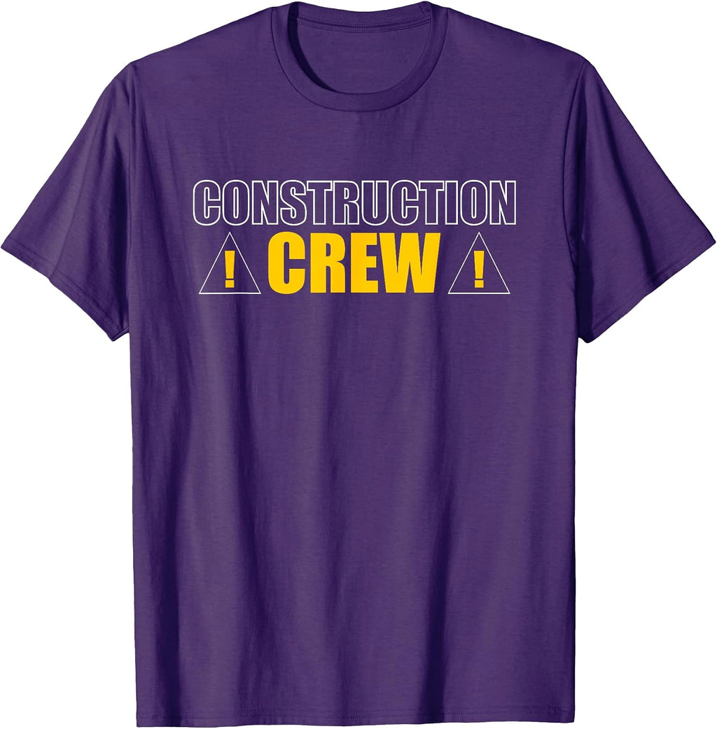Construction Crew & Highway Worker T-Shirt