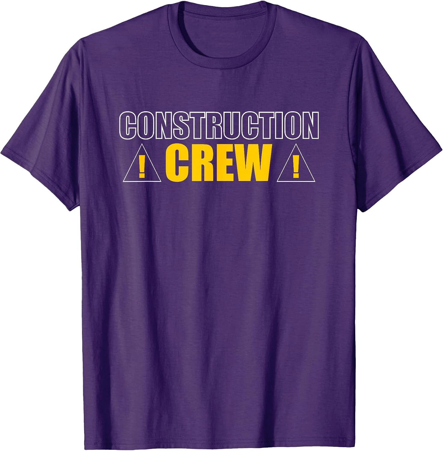 Construction Crew & Highway Worker T-Shirt