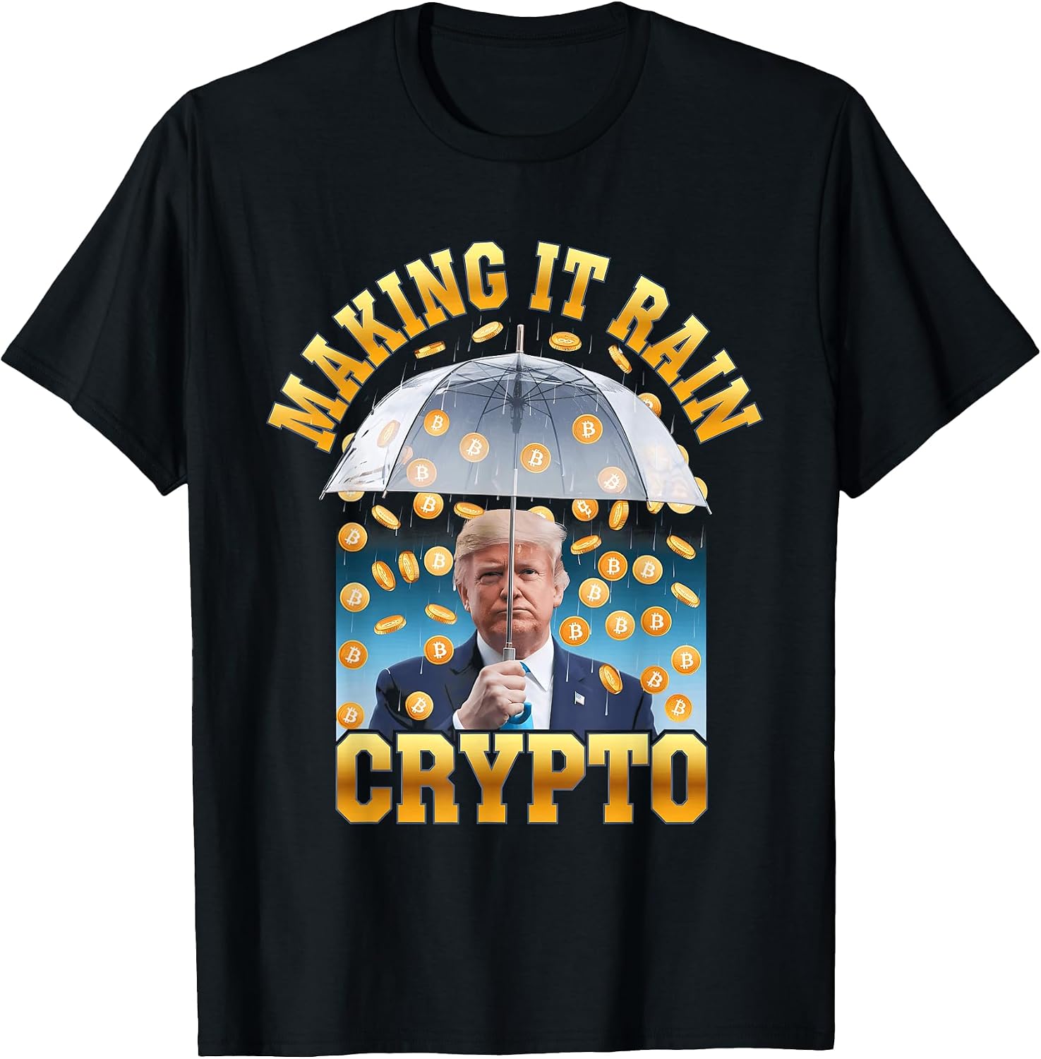 Cryptocurrency Merchandise Men Women Bitcoin Tees