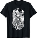 Human Skeleton Drinking Coffee Scary Smiling Skull