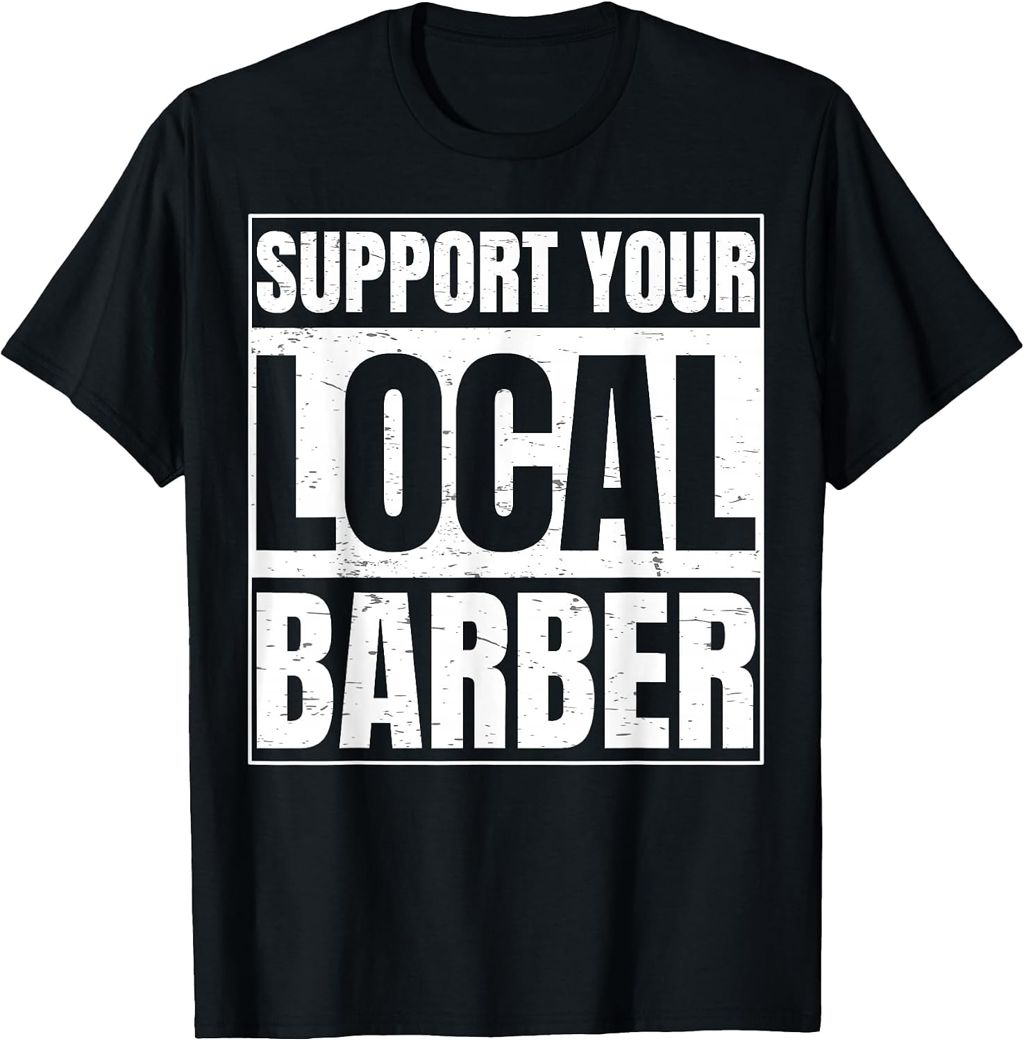Support Your Local Barber Gift