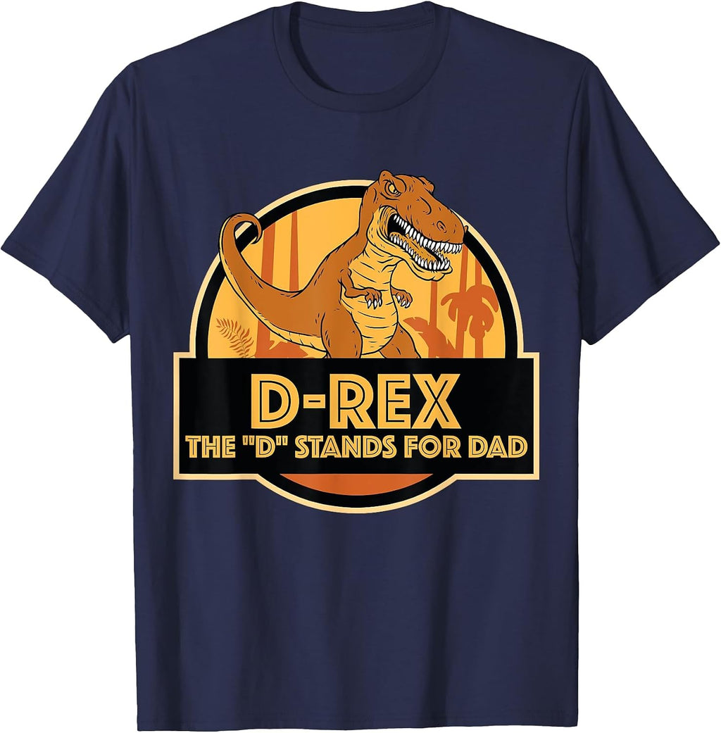 Tyrannosaurus Rex Dinosaur Father D-Rex Merch