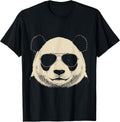 Cool Panda Funny Shirt Graphic Tees Men Women Kids