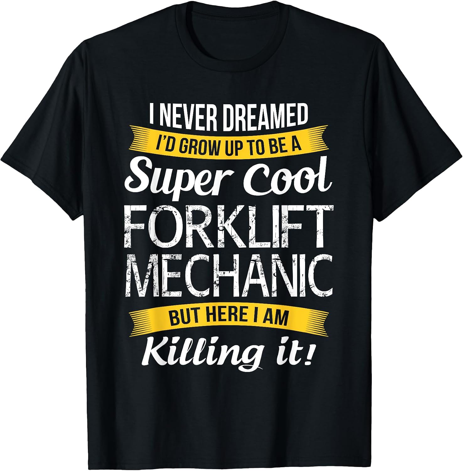 Forklift Mechanic T Shirt Only