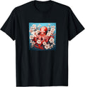 Octopus With Flowers Around Boho Style Merch