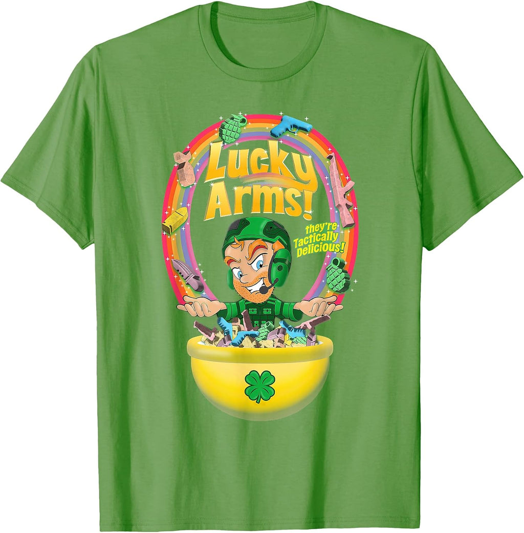 Funny Lucky Arms Tee Shirt