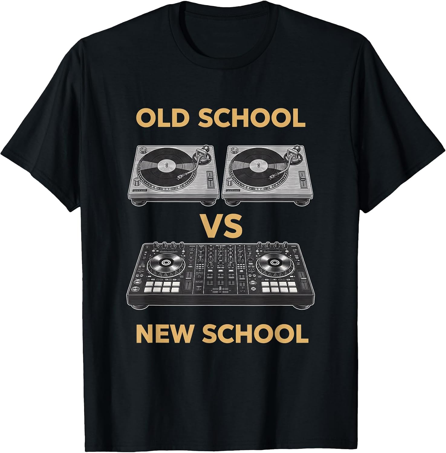 Old School New School Dj Turntable Controller Mix