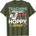 Easter music teacher shirt guitar teacher gifts