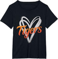 funny Tigers School Sports Fan Team Spirit
