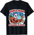 Santa Paws Is Coming To Town Christmas Panda Merch