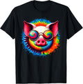 Pig Tie Dye Sunglasses Art Store