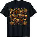 Funny 2024 New Years Boys Mens Bruh Meme Designs