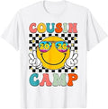 Cousin Camp 2026 Family Vacation Summer Camping T-Shirt