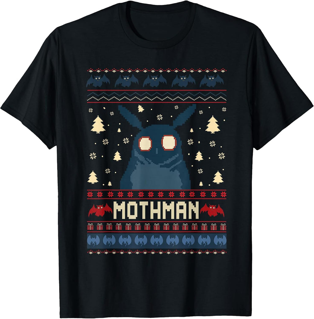 Mothman Ugly Christmas Sweaters