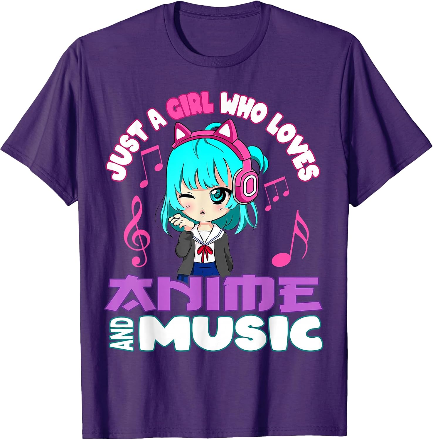 music and Anime Merch Kawaii Otaku for Teen