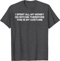 Bitcoin Tshirt Cryptocurreny Halloween Ideas