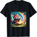 Magic Mystical Sorcery Red Panda Wizard Rainbow