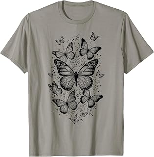 Butterfly Lover Monarch Nature Women Girls Men T-Shirt