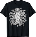 Medusa Feminine Power Snake Wisdom Equality Goth Women T-Shirt