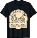Slow Hiker Club Funny Hiking Merch
