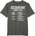 Accountant Hourly Rate Funny Accounting CPA Humor