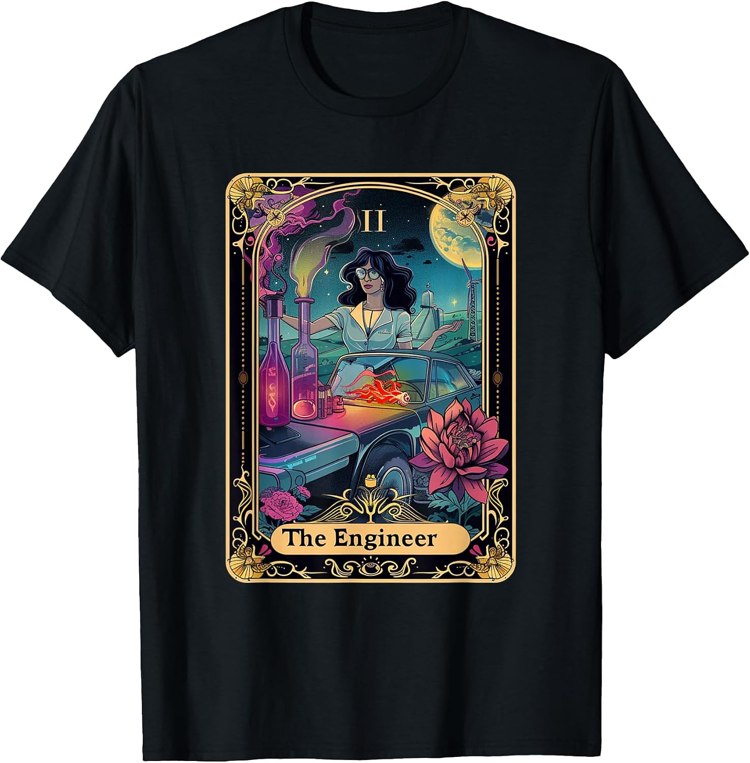The Engineer Tarot Card Graphic Apparel
