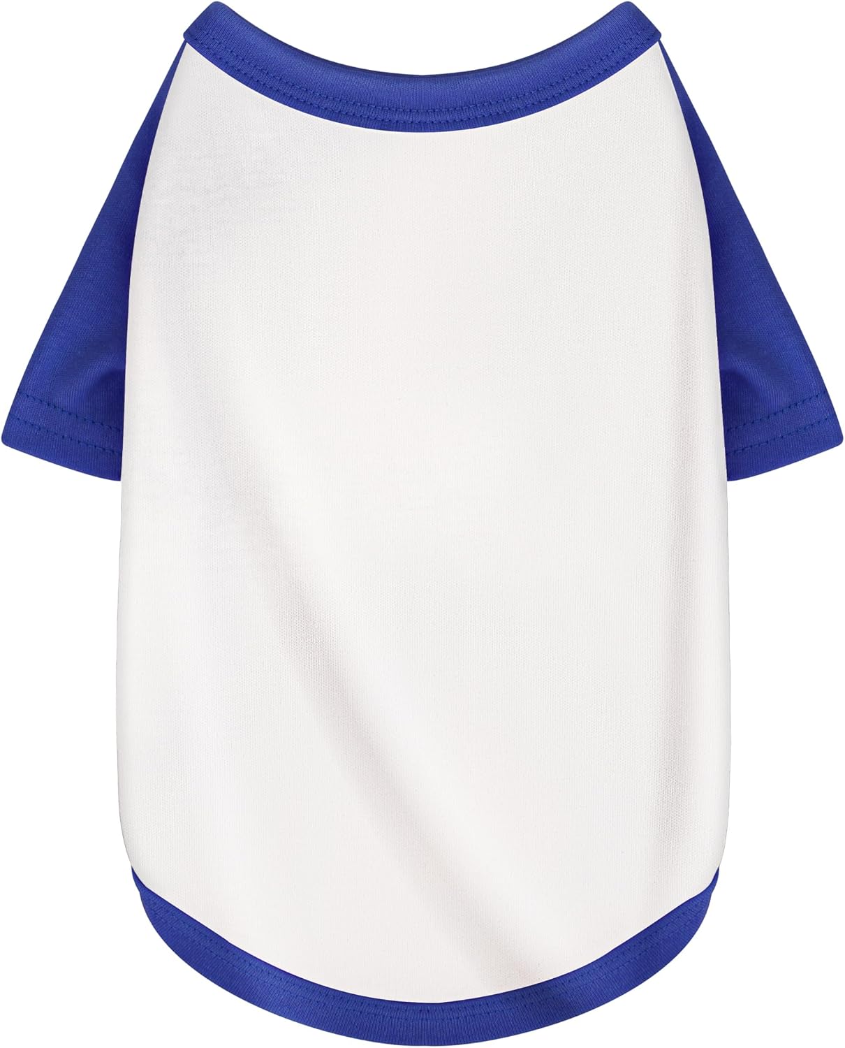 Stylish White Color Block Dog Shirt: Premium Polyester, Comfortable, Breathable, and Wrinkle-Resistant. Perfect Apparel for Small, Medium, & Large Dogs, a Must-Have for Pet Lovers S
