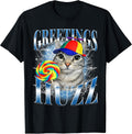 Greetings Huzz Funny Lollipop Cat Meme Men Women