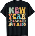 Funny Retro New Year Celebration Quote Apparel