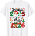 Happy New Year Christmas Pajamas Tees