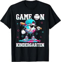 Kindergarten Back to School Baseball Drip Ice Cream Game On T-Shirt