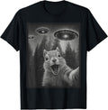 Squirrel Selfie Alien UFO Apparel Graphic Tees