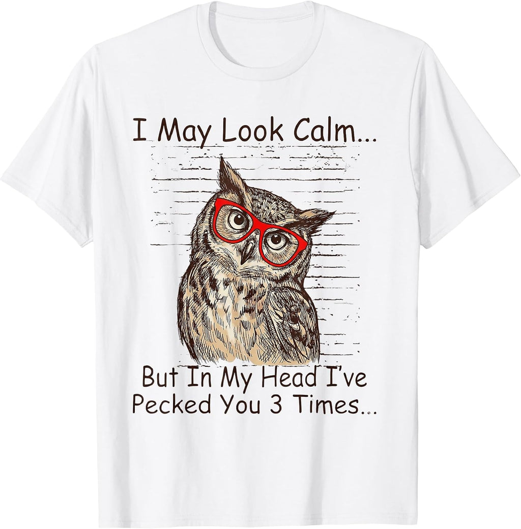 Funny owl Bird lovers sarcastic joke tees