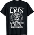 Lion in Lungs Christian Tee Gifts