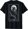 F-CAW-F Meme Raven Gothic Halloween Graphic Tees