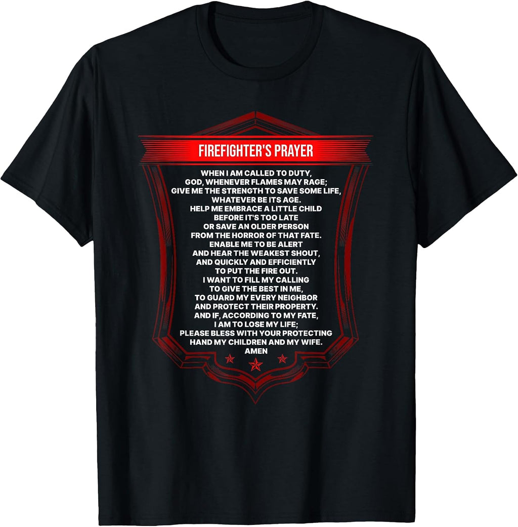 Firefighter's Prayer Apparel